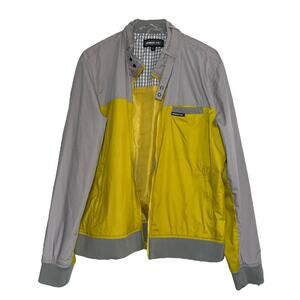 Members Only Boyfriend Bomber Colorblock Jacket Size XL